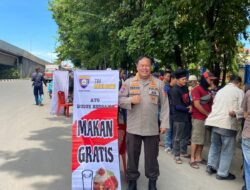 Lebih Dekat Dengan Masyarakat, Polda Sulsel Sediakan Makanan Gratis Sepekan Sekali