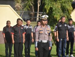 Kapolres Bulukumba Pimpin Apel Gelar Pasukan Ops Keselamatan Pallawa 2024