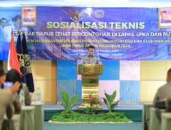 Kanwil Kemenkumhgam Jatim Gelar Sostek Standar Dapur Sehat