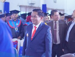Pj. bupati Junaedi B. dan Sejumlah Tokoh Hadiri Wisuda Sarjana ke-II Institut Turatea Indonesia Jeneponto, 
