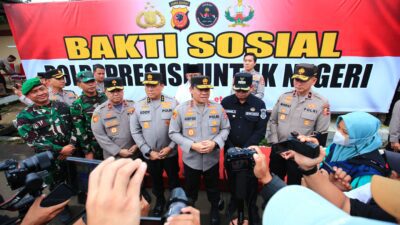Gelar Baksos Polri Presisi Untuk Negeri di Sukabumi, Kaops NCS Polri Jaga Persatuan dan Kesatuan