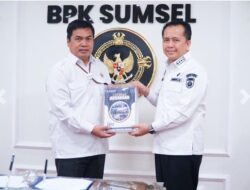 Serahkan LKPD TA 2023, Pj Gubernur Agus Fatoni Berharap Pemprov Sumsel Kembali Raih Predikat Opini WTP Ke-10 dari BPK RI 