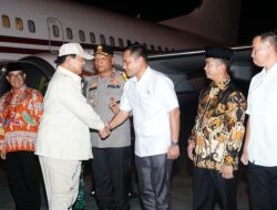 Tiba di Balikpapan, Menhan RI Disambut Pj Gubernur dan Forkopimda Kaltim