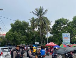 Cegah Gangguan Kamtibmas, Sat Samapta Polres Wajo Lakukan Patroli di Pusat Perbelanjaan