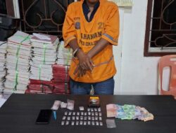 Polres Simalungun Mengamankan 6 Tersangka Kasus Narkoba dengan 17,69 Gram Sabu