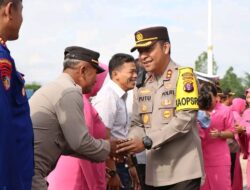 Pererat Tali Silaturahmi Pasca Libur Idul Fitri, Polres Katingan Gelar Halal Bihalal