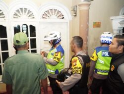 Kapolres Rohul Cek Pemukiman Warga, Pastikan Rumah Masyarakat Aman Ditinggal Mudik