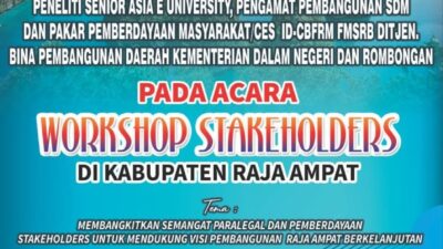 Persiapan WORKSHOP STAKEHOLDERS di Raja Ampat Hampir Rampung 