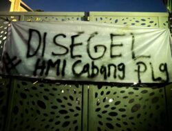 HMI Cabang Palembang Geruduk Pemprov Sumsel, Tak Ada Yang bisa Bertanggung Jawab