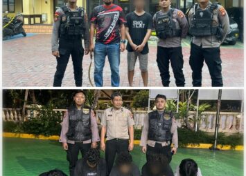 Tim Patroli Polres Metro Jakarta Barat Gagalkan Aksi Tawuran Di 2 Lokasi Berbeda di Jakarta Barat