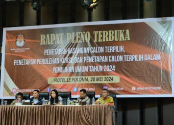 KPU Umumkan dan Menetapkan Caleg DPRD Medan, 31 Caleg Wajah Baru
