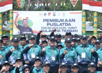 Brigjen TNI Dody Triwinarto : Semangat Atlit Petarung Sulteng PON XXI Aceh-Sumut 2024 Optimis Raih Juara