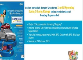 Dorong Transaksi Non-Tunai di Supermarket, BRI Medan Gatot Subroto luncurkan promo special