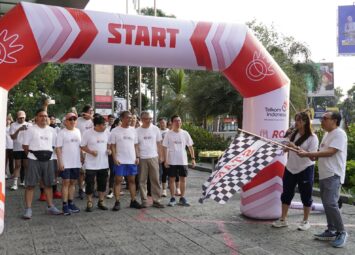 Telkom Gelar Fun Run Road to Digiland Run 2024 di Semarang