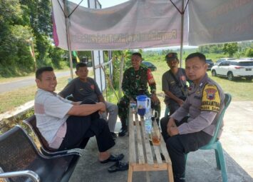 Babinsa Dan Bhabinkamtipmas Patroli Bersama Di Wilayah