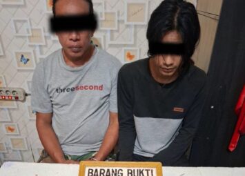Dua Orang Pengedar Narkotika di Tangkap Tim Gabungan Satuan Resnarkoba dan Reskrim Polsek Pemangkat
