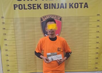 Pelaku Hilangnya Sepeda Motor di Arisan,diamankan Polsek Binjai Kota
