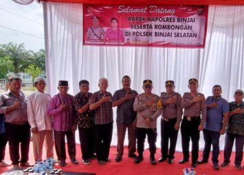 Kunjungan Kerja Kapolres Binjai ke seluruh Polsek