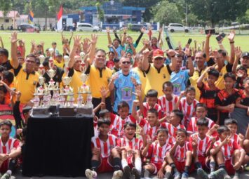 Festival Sepak Bola U-12 Piala Kapolres Binjai Resmi Dibuka