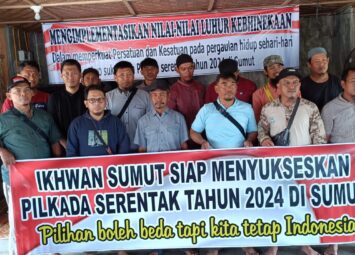 Eks napiter an. ARIF FADILLAH, SE, Pengurus YAKUB Nyatakan Diri Siap Dukung Pilkada Damai 2024