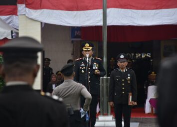 Kapolres Bulukumba Pimpin Upacara Hari Jadi Bhayangkara Ke-78