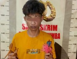 Sat Reskrim Polres Bulukumba Amankan Pemuda Yang Membawa Sajam Jenis Busur