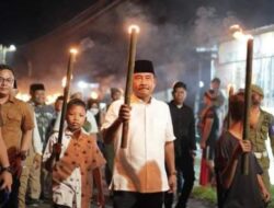 Walikota Binjai Mengikuti Pawai Obor Semarakkan Tahun Baru Islam 1 Muharram 1446 H