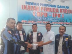 DPD IPK Kota Binjai gelar rapat pelantikan,Supris ditunjuk kembali menjadi Ketua