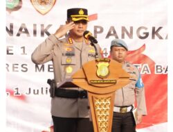 Hari Bhayangkara ke-78, 52 Personel Polres Metro Jakbar Terima Kenaikan Pangkat