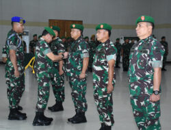 Pangdam I/BB Pimpin Sertijab Asintel Kasdam I/BB dan Kakudam I/BB.