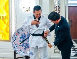 Ketua MPR RI, Terima Sabuk Kehormatan DAN VII dari Organisasi Taekwondo Korea Kukkiwon
