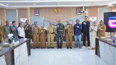 Danrem 132/Menghadiri Rapat Koordinasi Peningkatan Investasi dan Dukungan PON ke-21