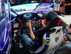 Ketua Umum IMI Buka Event Balap Simulator PI Independence Day Slim Racing