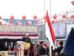 Wawako Bertindak Sebagai Inspektur Upacara, Sekaligus Penyerahan Remisi Warga Binaan Lapas Kelas IIA Binjai