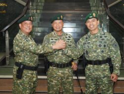 Pangdivif 2 Kostrad Pimpin Acara Laporan Korp Serah Terima Jabatan Irdivif 2 Kostrad