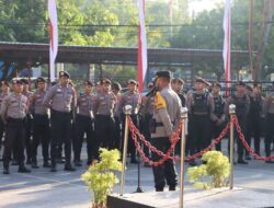Pastikan Pendaftaran Paslon Bupati dan Wakil Bupati Berjalan Aman, Polres Takalar Terjunkan Ratusan Personil