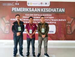 Bawaslu Mengikuti Langsung Proses Tes Kesehatan Bapaslon Cakada Binjai 