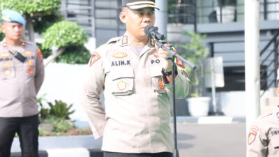 Operasi Mantap Praja Jaya: Polres Metro Jakarta Barat Pastikan Kesehatan Personel Jelang Pilkada 2024