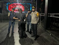 Polres Binjai Lakukan Razia Gabungan Pengunjung Diskotik New Blue Star