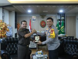 Kunjungan dan Silaturahmi Kapolda Sulsel Kepada Kepala Kejaksaan Tinggi Sulsel