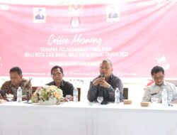 KPU Kota Binjai Gelar Coffee Morning, Penyampaian Informasi Tahapan, Jadwal dan Peraturan Menjelang Debat Kandidat