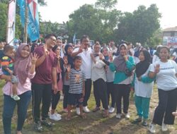Kegiatan Senam Meledak, Demokrat Binjai Kota Hidupkan Mesin Menangkan Mak Amir-Bang JiJi