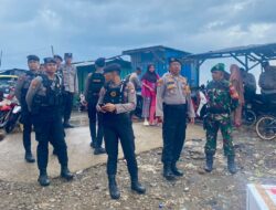 TNI-Polri Bersinergi Amankan Kampanye Tatap Muka Paslon Bupati Takalar di Desa Tamalate