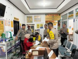 Polres Takalar Laksanakan Pemeriksaan Kesehatan Untuk Personel Pengamanan TPS Pemilu 2024