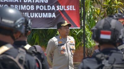 Tahap Pemungutan Suara Berjalan Kondusif, Kapolres Bulukumba Ucapkan Terimakasih