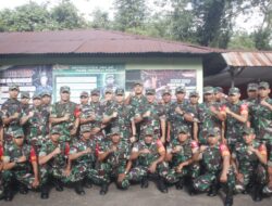 Usai Berkunjung di Kodim 1403/Palopo, Kasdam XIV/Hsn Melanjutkan Kunkernya di Kodim 1414/Tana Toraja