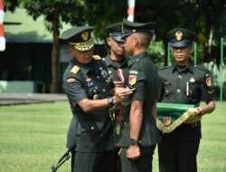 Pangdam XIII/Merdeka Melantik 85 Bintara TNI AD di Rindam XIII/Mdk Secaba Amurang