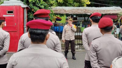 Polres Sinjai Gelar Apel Gabungan, Pastikan Keamanan Optimal di Hari Terakhir Drag Bike Kapolres Cup I Championship 2025