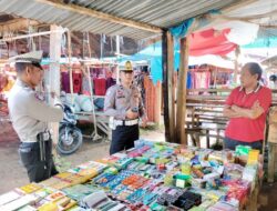 Sat Lantas Polres Takalar Gelar Dikmas di Pasar Palleko untuk Tingkatkan Kamseltibcar Lantas