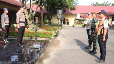 Polres Binjai Laksanakan Apel Gelar Pasukan Operasi Keselamatan Toba 2025